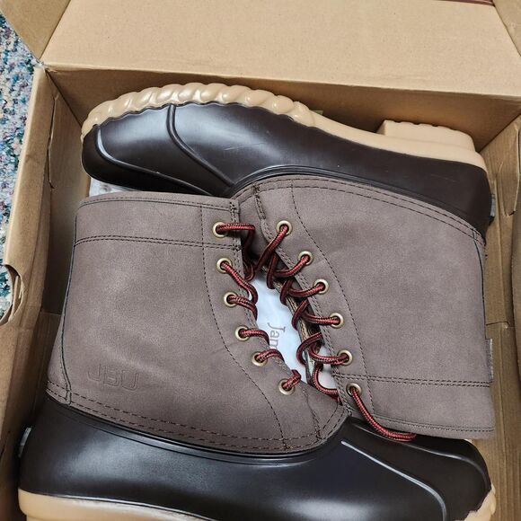 JBU by Jamba Men\'s Brown and Burgundy Boots